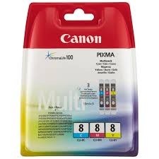Canon CLI-8 Multipack, cartuse C+M+Y, 3 x 13ml