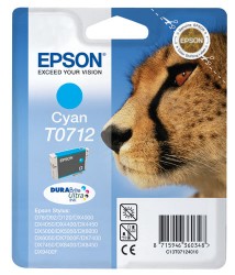 Epson T0712 cartus cerneala Cyan, 8 ml