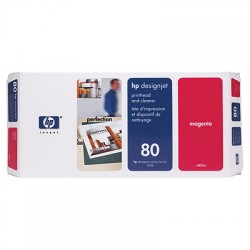 HP C4822A Magenta Printhead + Printhead Cleaner (80)