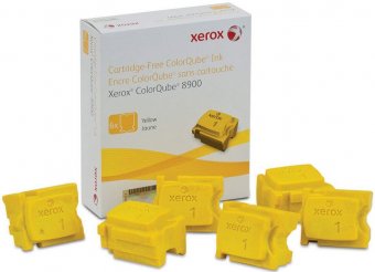 Xerox 108R01024 pachet 6 x Cerneala Solida, Yellow