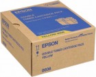 Epson S050606 Toner Yellow, 2 x 7.500 pagini