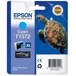 Epson T1572 cartus cerneala Cyan, 25.9 ml