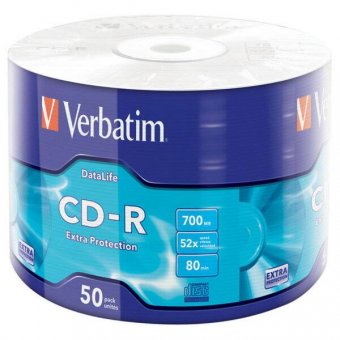 Verbatim CD-R 52x 700 Mb Extra Protection, 50 buc/folie