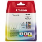 Canon CLI-8 Multipack, cartuse C+M+Y, 3 x 13ml