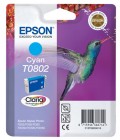 Epson T0802 cartus cerneala Cyan, 7.4 ml