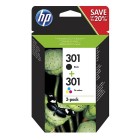 HP N9J72AE pachet cartuse Black + Color (301)
